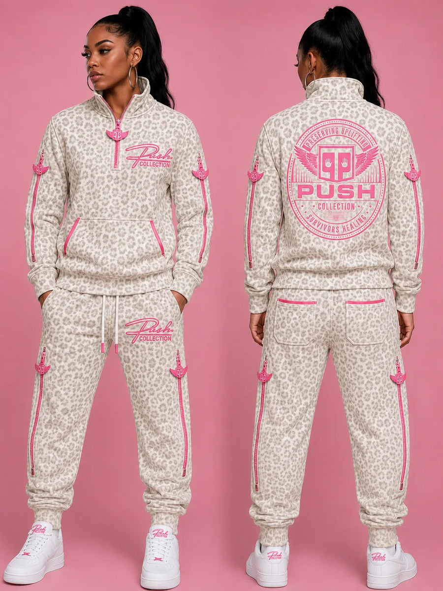 PUSH Snow Leopard Victory Tracksuit