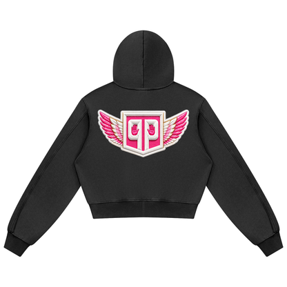 Women's Mineral Wash Full Zip Hoodie