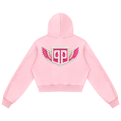 Women's Mineral Wash Full Zip Hoodie