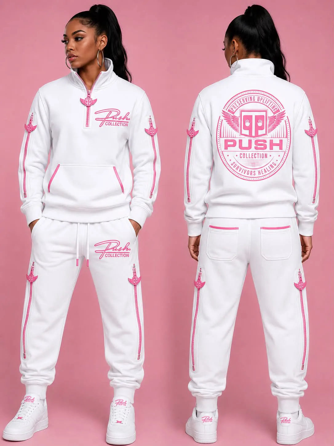 PUSH Victory Zip Tracksuit