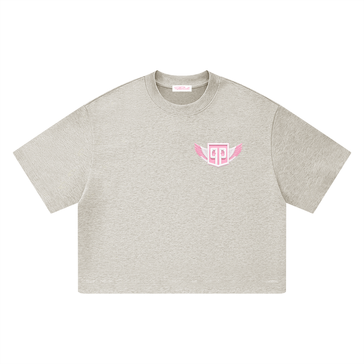 Black Angel Unisex Heavyweight Boxy T-Shirt/Denise