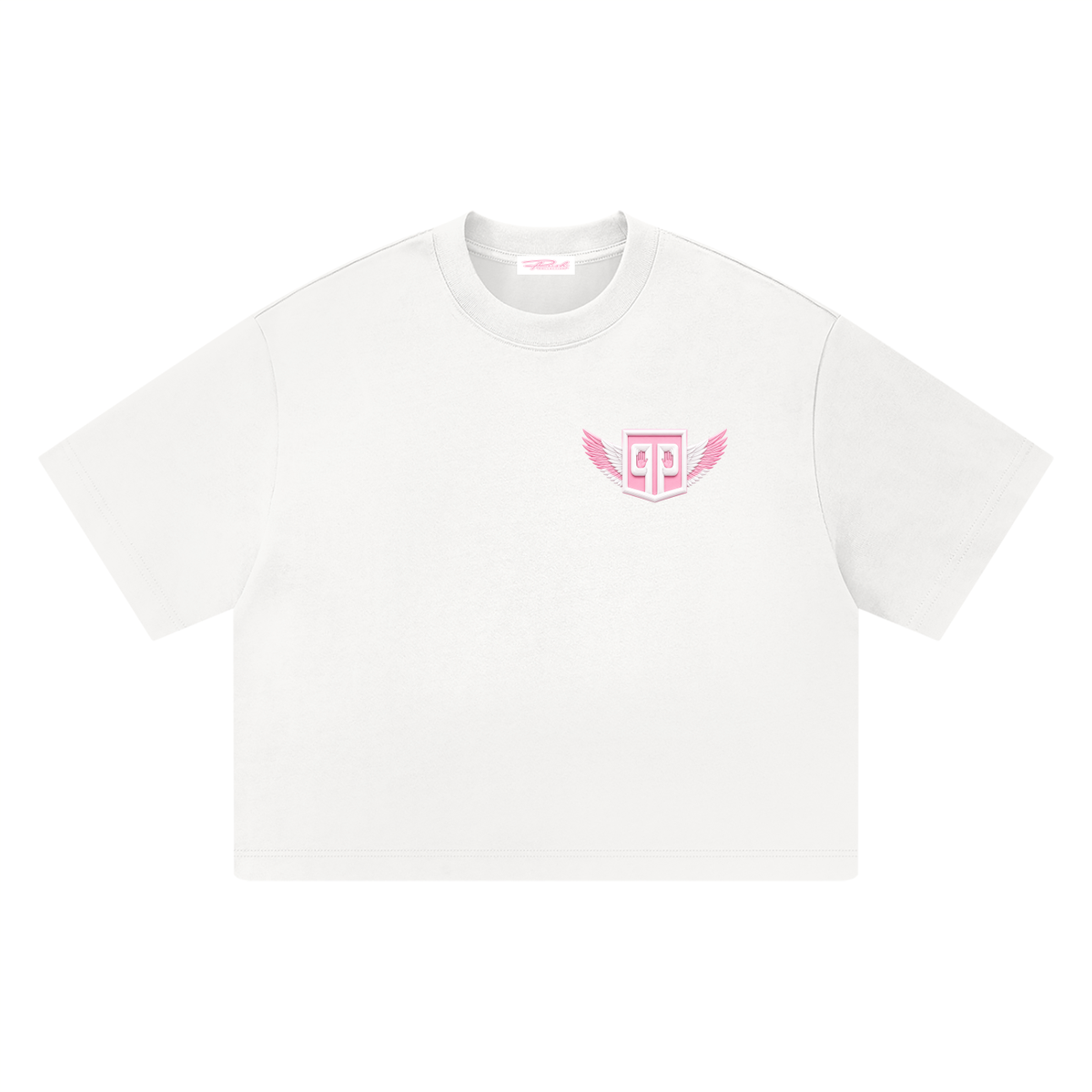 Black Angel Unisex Heavyweight Boxy T-Shirt/Denise