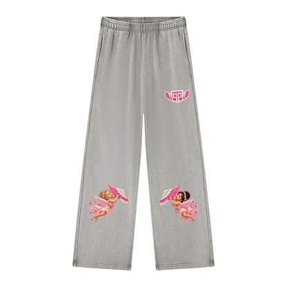 Women's Mineral Wash Straight Sweatpants