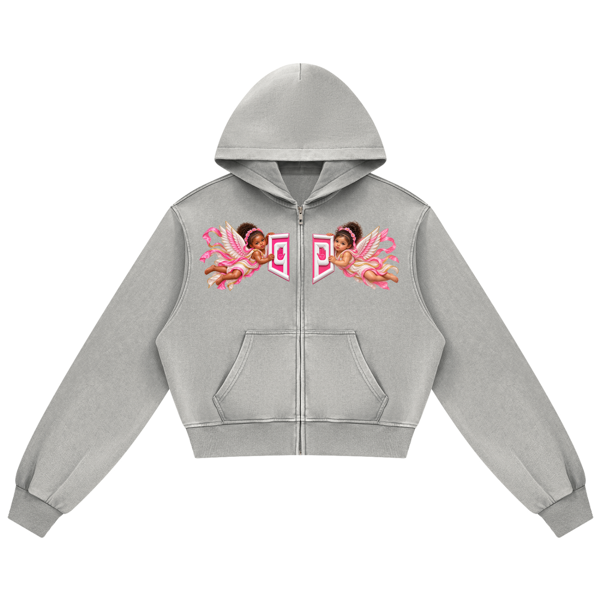 Women's Mineral Wash Full Zip Hoodie